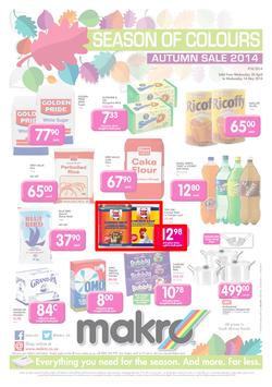 Makro Port Elizabeth : Food (30 Apr - 14 May 2014), page 1