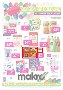 Makro Port Elizabeth : Food (30 Apr - 14 May 2014), page 1