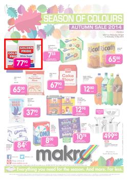 Makro Port Elizabeth : Food (30 Apr - 14 May 2014), page 1