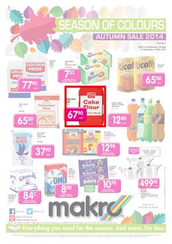 Makro Port Elizabeth : Food (30 Apr - 14 May 2014), page 1