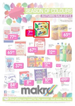Makro Port Elizabeth : Food (30 Apr - 14 May 2014), page 1