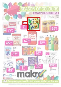 Makro Port Elizabeth : Food (30 Apr - 14 May 2014), page 1