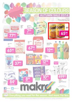 Makro Port Elizabeth : Food (30 Apr - 14 May 2014), page 1
