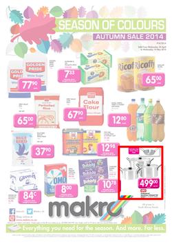 Makro Port Elizabeth : Food (30 Apr - 14 May 2014), page 1
