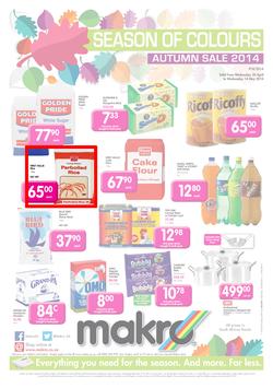 Makro Port Elizabeth : Food (30 Apr - 14 May 2014), page 1