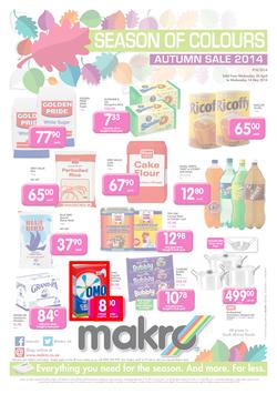 Makro Port Elizabeth : Food (30 Apr - 14 May 2014), page 1