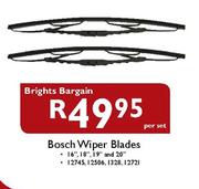 Bosch Wiper Blades 16",18",19"or 20"-Per Set