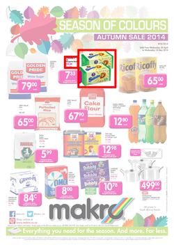 Makro Cape Town : Food (30 Apr - 14 May 2014), page 1