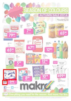 Makro Cape Town : Food (30 Apr - 14 May 2014), page 1