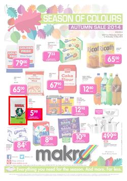Makro Cape Town : Food (30 Apr - 14 May 2014), page 1