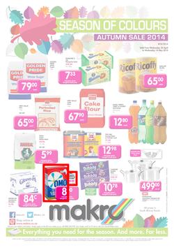 Makro Cape Town : Food (30 Apr - 14 May 2014), page 1