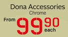 Dona Accessories Chrome