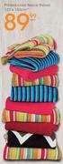 Printed Coral Fleece Throws 125x150Cm-Each