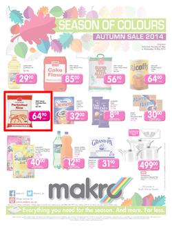 Makro Gauteng : Food (1 May - 14 May 2014), page 1