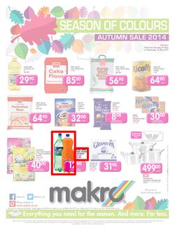 Makro Gauteng : Food (1 May - 14 May 2014), page 1