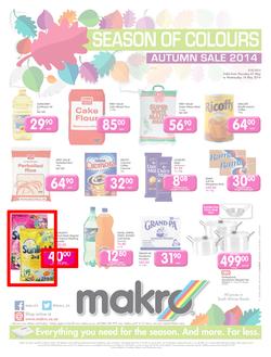 Makro Gauteng : Food (1 May - 14 May 2014), page 1