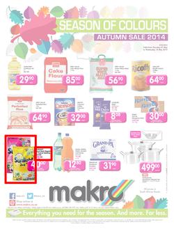 Makro Gauteng : Food (1 May - 14 May 2014), page 1