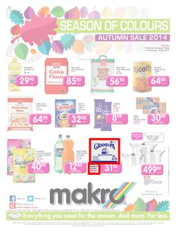 Makro Gauteng : Food (1 May - 14 May 2014), page 1