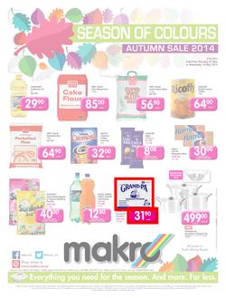 Makro Gauteng : Food (1 May - 14 May 2014), page 1