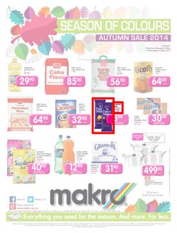 Makro Gauteng : Food (1 May - 14 May 2014), page 1