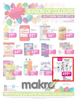 Makro Gauteng : Food (1 May - 14 May 2014), page 1