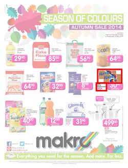 Makro Gauteng : Food (1 May - 14 May 2014), page 1