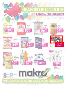 Makro Gauteng : Food (1 May - 14 May 2014), page 1