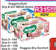 Huggies Gold Boy & Mega Boxes-Each