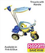 Tricycle With Handle-Each