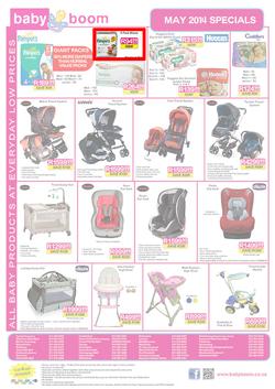 Baby Boom : May Specials (1 May - 31 May 2014), page 1