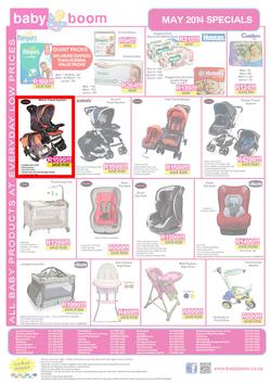 Baby Boom : May Specials (1 May - 31 May 2014), page 1
