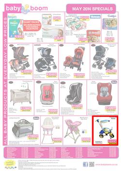 Baby Boom : May Specials (1 May - 31 May 2014), page 1