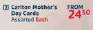 Carlton Mother's Day Cards Assorted