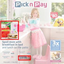 Pick N Pay KZN : Mother's Day (4 May - 11 May 2014), page 1