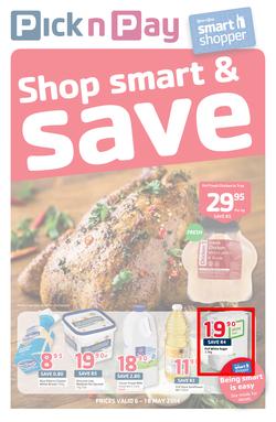 Pick N Pay WC : Shop Smart & Save (6 May - 18 May 2014), page 1