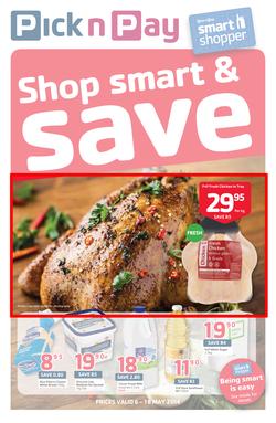 Pick N Pay WC : Shop Smart & Save (6 May - 18 May 2014), page 1
