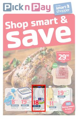 Pick N Pay WC : Shop Smart & Save (6 May - 18 May 2014), page 1