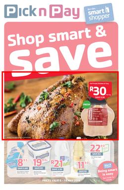 Pick N Pay Inland : Shop Smart & Save (6 May - 18 May 2014), page 1