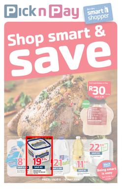 Pick N Pay Inland : Shop Smart & Save (6 May - 18 May 2014), page 1