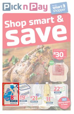 Pick N Pay Inland : Shop Smart & Save (6 May - 18 May 2014), page 1