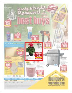 Builders Warehouse : Best Buys (22 May - 10 June), page 1