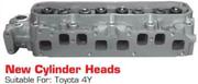 New Cylinder Heads Aluminium Bare EMS.CH4YNEW