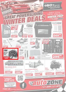 Autozone : Winter Deals (6 May - 18 May 2014), page 1