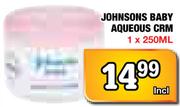 Johnsons Baby Aqueous Crm-1x250Ml