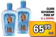 Clere Glycerine Pure BP-6x200Ml