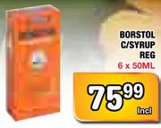 Borstol C/Syrup Reg-6x50Ml