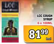 Lcc Cough Syrup=6x100Ml