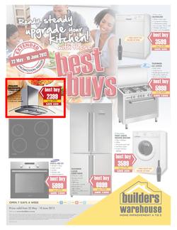 Builders Warehouse : Kitchen Best Buys (22 May - 10 June), page 1