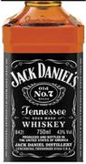 Jack Daniel's Tennessee Whiskey-12x750Ml