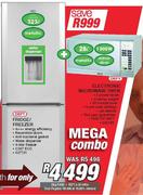 Defy Fridge/Freezer C367ECO+ Electronic Microwave Oven DMO351MET